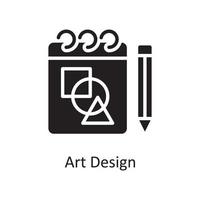 ilustração de design de ícone sólido de vetor de design de arte. símbolo de design e desenvolvimento no arquivo eps 10 de fundo branco