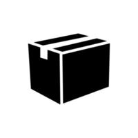 modelo de vetor de design de ícone de caixa