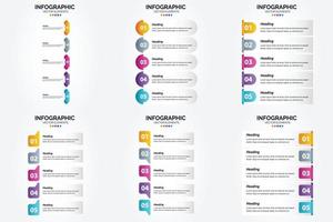 use essas ilustrações vetoriais em seus infográficos para publicidade. brochuras. panfletos. e revistas. vetor