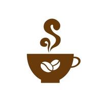 ilustração de design de ícone de xícara de café vetor