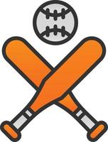 design de ícone de vetor de beisebol