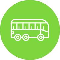 design de ícone de vetor de transporte público