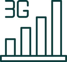 design de ícone de vetor 3g