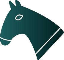 design de ícone de vetor de cavalo