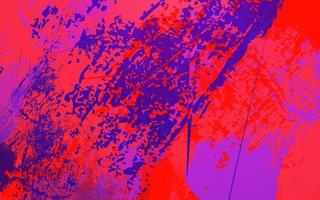textura abstrata grunge fundo de cor azul e vermelho vetor