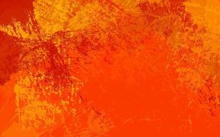 vetor de fundo de cor laranja de textura abstrata grunge
