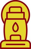 design de ícone de vetor de lâmpada de óleo
