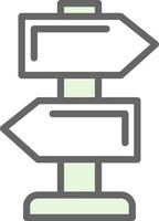 design de ícone de vetor de direções