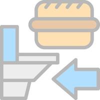 design de ícone de vetor de transtorno alimentar