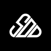 design criativo do logotipo da carta sod com gráfico vetorial, logotipo simples e moderno do sod. vetor