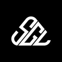 design criativo do logotipo da letra sgl com gráfico vetorial, logotipo simples e moderno sgl. vetor