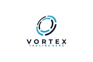 vetor de ícone de logotipo de vórtice isolado