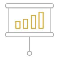 ícone de previsão de vendas, adequado para uma ampla gama de projetos criativos digitais. feliz criando. vetor