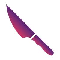 ícone de faca, adequado para uma ampla gama de projetos criativos digitais. feliz criando. vetor