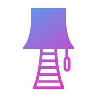 ícone da lâmpada, adequado para uma ampla gama de projetos criativos digitais. feliz criando. vetor
