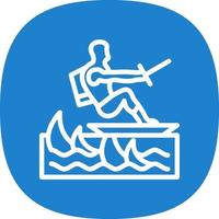 design de ícone de vetor de surf