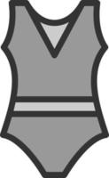 design de ícone de vetor de maiô