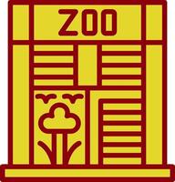 design de ícone de vetor de zoológico