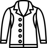 design de ícone de vetor de casaco