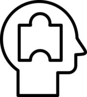 design de ícone de vetor de autismo