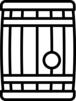 design de ícone de vetor de barril