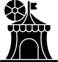 design de ícone de vetor de circo