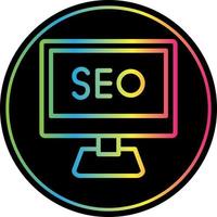 design de ícone de vetor seo