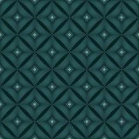 fundo vector sem costura esmeralda com quadrados abstratos