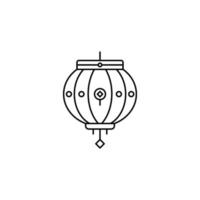 o ícone do tema do ano novo chinês é adequado para ornamentos adicionais vetor