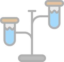 design de ícones vetoriais de experimentação vetor