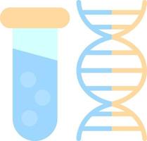 design de ícone de vetor de teste de dna