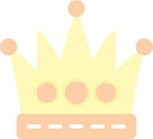 design de ícone de vetor de coroa rei