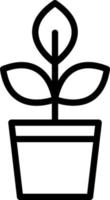 design de ícone de vetor de plantas