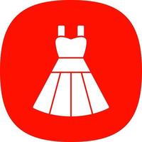 design de ícone de vetor de vestido