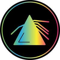 design de ícone de vetor de prisma