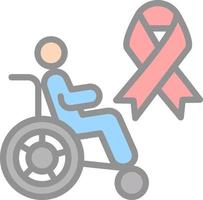 design de ícone de vetor de aids