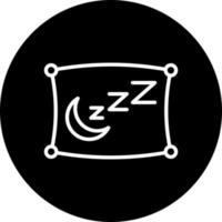 ícone de vetor de soneca