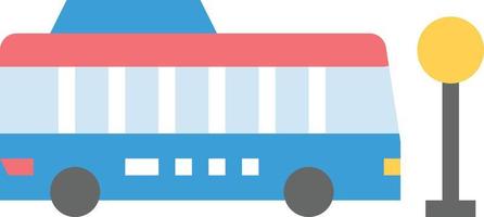 ilustração em vetor ícone de ônibus de transporte.