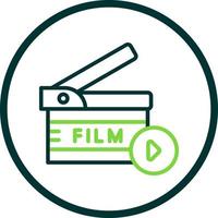 design de ícone de vetor de filmagem