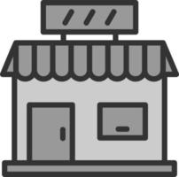 design de ícone de vetor de loja