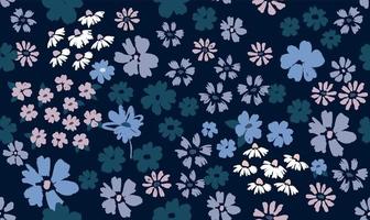 fundo floral para têxteis, maiô, capas padrão, superfície, papel de parede, papel de embrulho. vetor