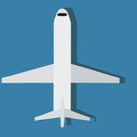 ícone de slat de avião ilustração de design de avião veículo vetor de desenhos animados gráfico de aeronaves