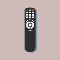 design de ícone de controle remoto ilustração de tv gráfico de vetor de desenho animado de televisão