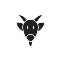 vetor de cabra para apresentação do ícone do símbolo do site