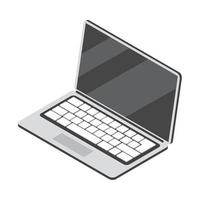 ícone de laptop isométrico vetor