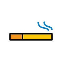 modelo de vetor de design de ícone de cigarro