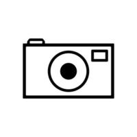 vetor de design de ícone de fotografia de câmera
