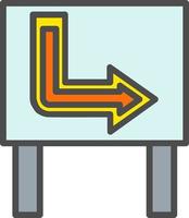 ícone de vetor de sinal de néon