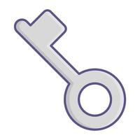 ícone de chaves, adequado para uma ampla gama de projetos criativos digitais. vetor