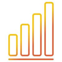 ícone de crescimento, adequado para uma ampla gama de projetos criativos digitais. vetor